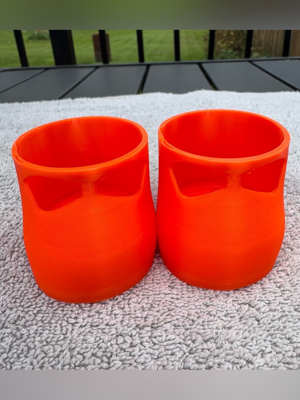 3D Printed Mary Jane Shoes for Cabbage Patch Dolls - ORANGE
